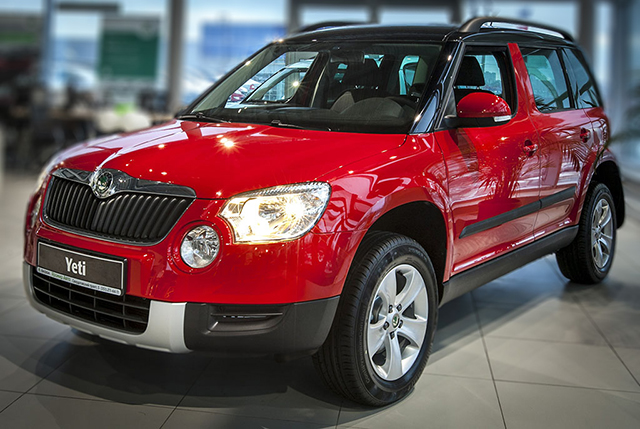 Skoda Yeti Fabia